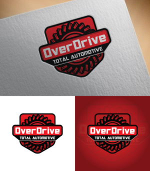 OverDrive Total Automotive | Logo Design by Md Shehidul Islam Rimon