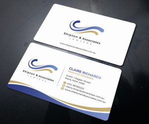 Business Card Design - Law Firm | Visitenkarten-Design von Sandaruwan