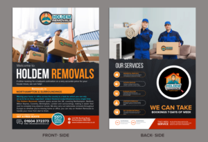 Holdem Removals | Flyer Design by SAI DESIGNS