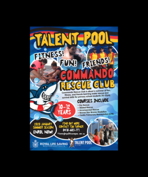 TALENT POOL: FIRST TIME JOBS (LIFEGUARDS) | Poster-Design von Phouii