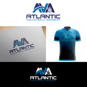 AVA Atlantic Volleyball Academy | Logo Design by Maxo-Biz