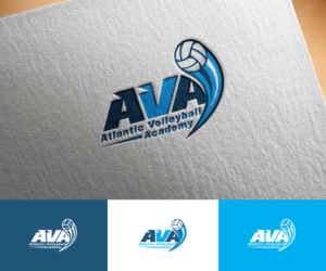 AVA Atlantic Volleyball Academy | Logo Design by step forward 2