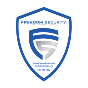 Alarm System and Video Security System Decal/Sticker | Sticker Design by Grace A