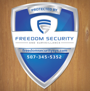 Alarm System and Video Security System Decal/Sticker | Sticker Design by MNM