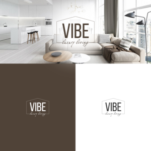 Vibe Luxury Living | Logo- und Visitenkarten-Design von :) Zoya