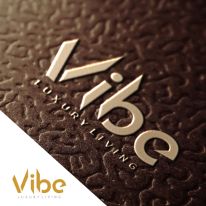 Vibe Luxury Living | Logo and Business Card Design by Gerald Design 3