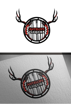 Antelope Liquor | Logo Design by Graphic Bricks