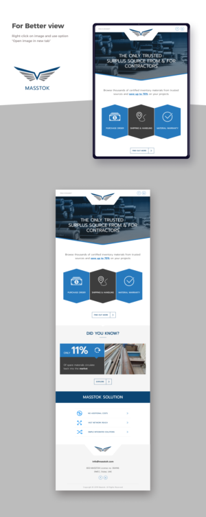 Email Marketing Design by Dingo