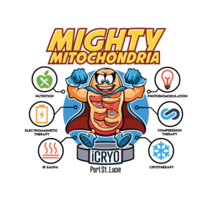 Mighty Mitochondria - Graphic and T-shirt | Graphic Design by B'signs