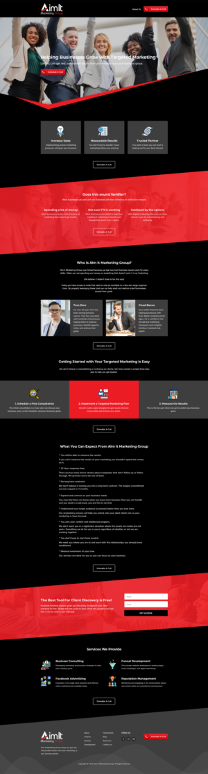 Marketing agency website design | Web Design by pentaxial