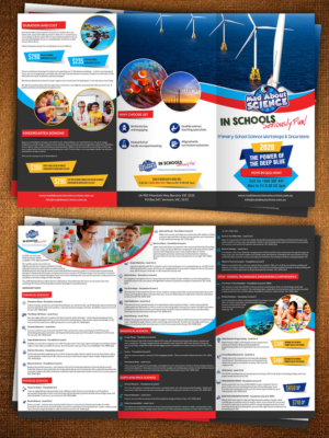 DL, Tri Fold Flyer - Mad About Science | Flyer-Design von rug