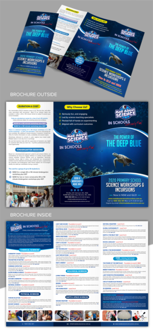 DL, Tri Fold Flyer - Mad About Science | Flyer-Design von SAI DESIGNS