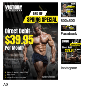 Graphic Design by 2arunkg for Victory Gym | Design #22830783