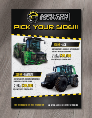 TRACTOR PRICE LIST - AVENGERS/SUPERHERO THEME | Brochure Design by alex989