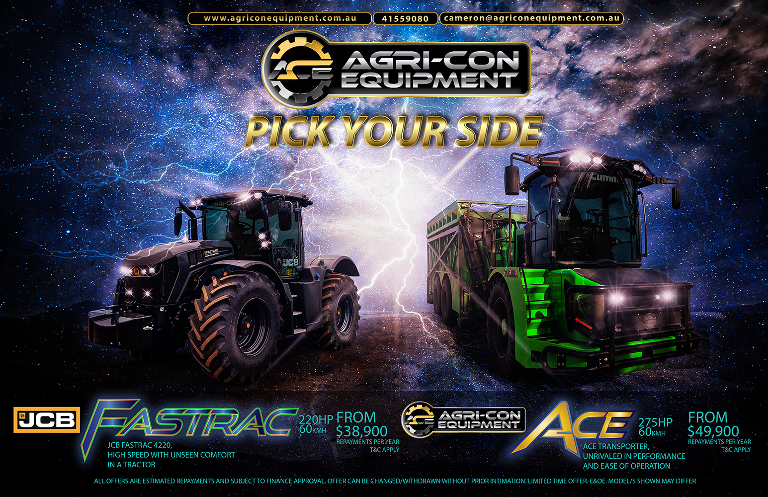 Brochure Design by vectoradics for Agri-Con Equipment | Design #22965011