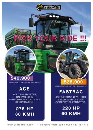 Brochure Design by Aourasha 4 for Agri-Con Equipment | Design #22838493