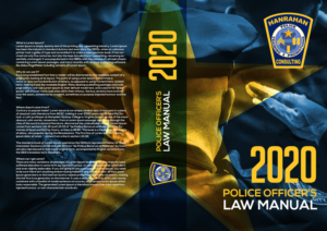 2020 Police Officer's Law Manual | Book Cover Design by Nublan Ameram