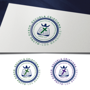 Escuela Cristiana Nuevo Pacto | Logo-Design von WooW Designs