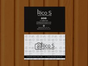 Visitenkarten-Design von Creations Box 2015 für Adventures Of Rico Photography | Design #22874934