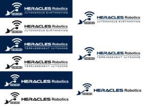 HERACLES Robotics - Autonomous earthmoving | Logo Design by fatiyadesign