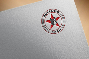 Bulldog Bitch | Logo-Design von Ochieng