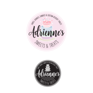 Adrienne's Sweets & Treats | Logo Design by Samantha Ward Design