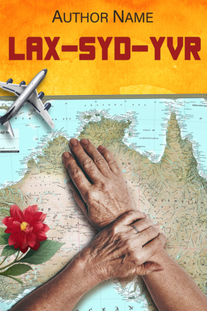 BEVERLEY BOISSERY (author) needs ebook cover design for novel called LAX-SYD-YVR | Book Cover Design by Tatlin