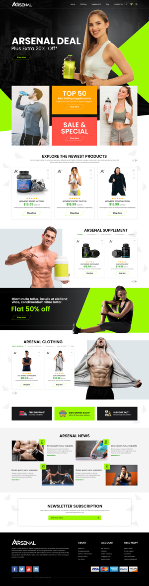 Web Design by sai.designer87 for this project | Design #22878940