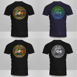 Nan madol and pohnpei state seal | T-shirt Design by Kero