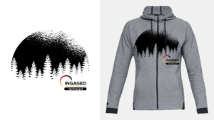 Ingaged - Creative Productions Inc. Zip-Up Hoodie Design | T-shirt Design by SAI DESIGNS