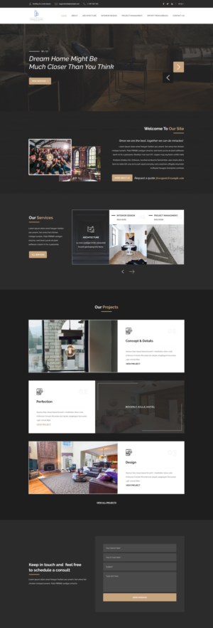 Wordpress Design by ButtonCreative