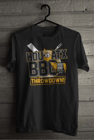 2019 Houston vs. Austin BBQ Throwdown! | T-Shirt-Design von SATHIRA