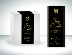 Candle Box & Belly Band Design | Packaging Design by Lezette_G