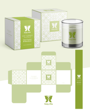 Candle Box & Belly Band Design | Packaging Design by raphis