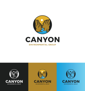 Canyon or Canyon Environmental Group | Logo Design by Md Shehidul Islam Rimon