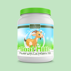 Goat milk pwoder with Lactoferrin DHA  | Etikett-Design von Maestroto