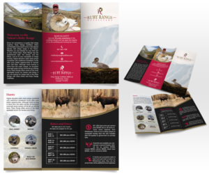 Ruby Range Outfitters  | Brochure Design by Luniere Designs