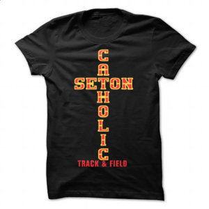 T-Shirt Design - Seton Track and Field | T-Shirt-Design von creative gravity