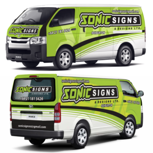 Van graphics for sign writing company* | Graphic Design by Zainny Azuar