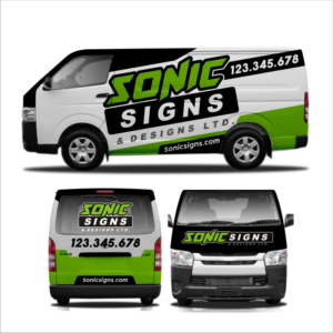 Graphic Design by DG+ for Sonic Signs and Designs Ltd | Design #23061815