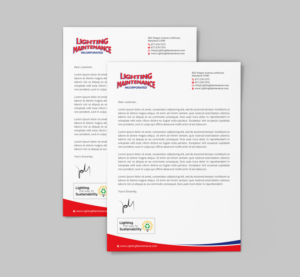 Need a new letterhead | Letterhead Design by R.design