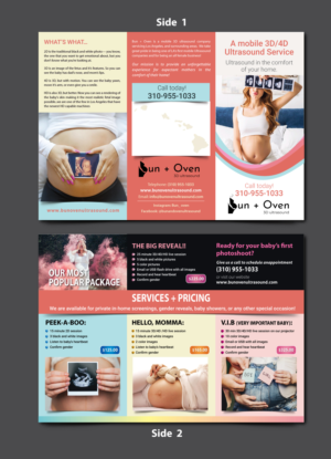 Brochure design for 3D ultrasound company  | Flyer-Design von meet007