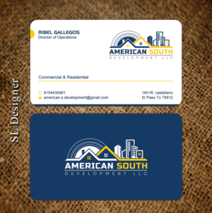 American South Development | Business Card Design by SL Designer