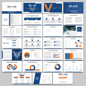 OB-V-US corporate branding Powerpoint template* | PowerPoint Design by IndreDesign