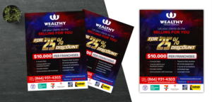 Wealthy Co Trade Show Flyer | Flyer Design by SAI DESIGNS