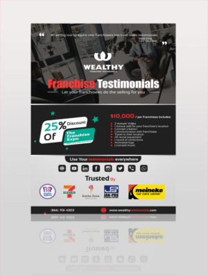 Flyer Design by Adnan.design for Wealthy Commercials | Design #23028641