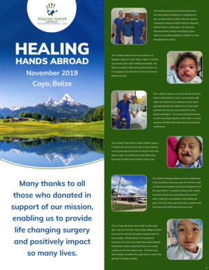 Newsletter-Design von pb für Healing Hands Abroad | Design: #23038822