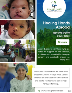 Newsletter-Design von pb für Healing Hands Abroad | Design: #23044852