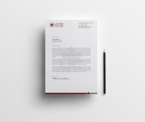 Letterhead Design by Pinar™ for United Canada Inc. | Design #23062019