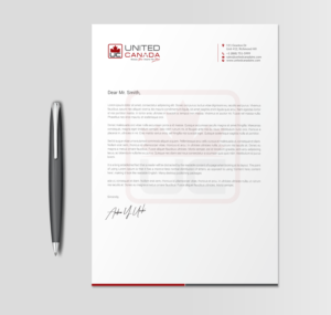 United Canada Inc. needs an innovative idea for letterhead and visiting cards. | Letterhead Design by chandrayaan.creative